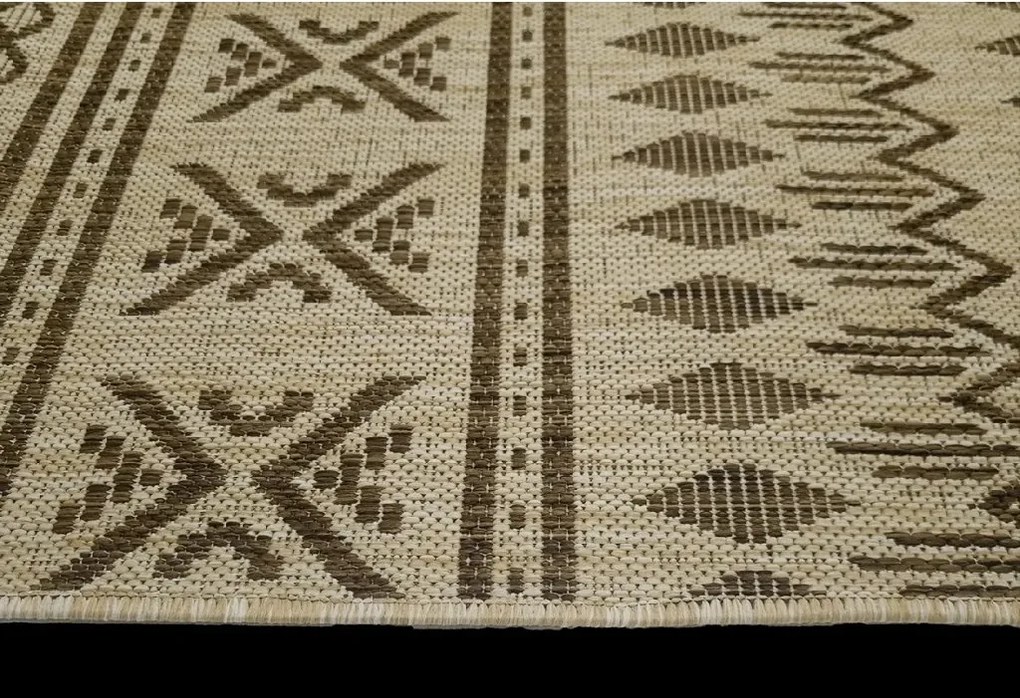 BE Koberec Eqos 0002 BEIGE – béžový obdĺžnikový Rozmer: 140x190 cm