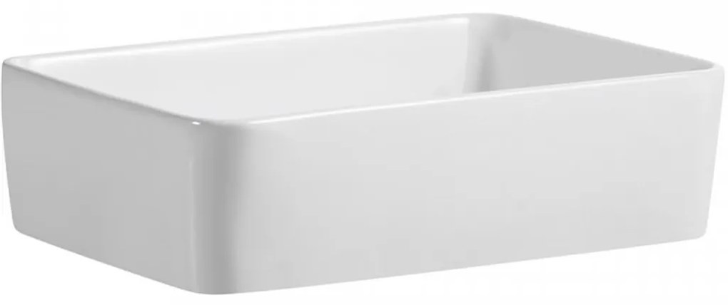 Cerano Lorenzo, keramické umývadlo na dosku 480x370x135 mm, biela lesklá, CER-CER-417173