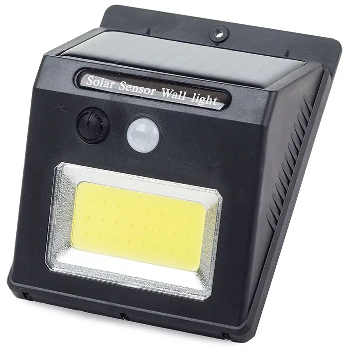 Verk 01392 Solární venkovní LED COB osvětlení s pohybovým senzorem