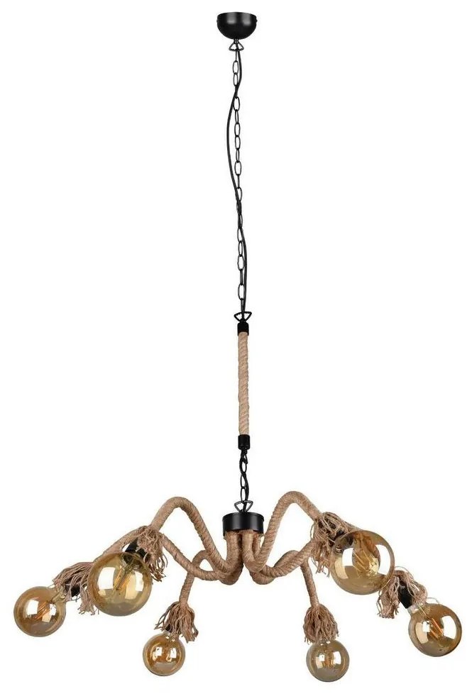 Reality - Luster na reťazi ALVA 6xE27/10W/230V