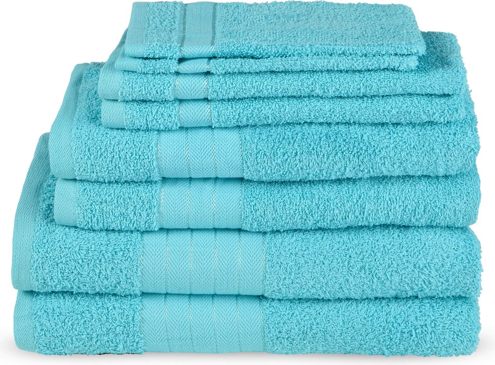 XXXLutz SADA FROTÉ UTERÁKOV, tyrkysová - Kúpeľňový textil - 003956023102