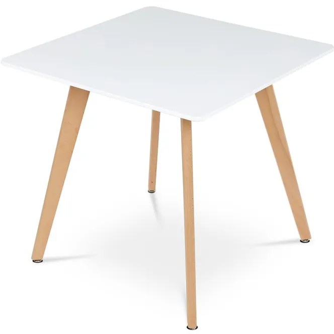 Autronic BONTEC Jedálenský stôl 80x80cm, mdf DT-312 WT Farba: Biela