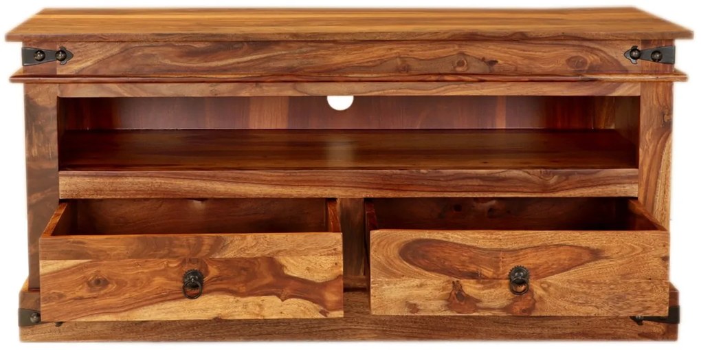 furniture-nabytek.cz - TV stolík drevený z masívu palisander 120x45x55