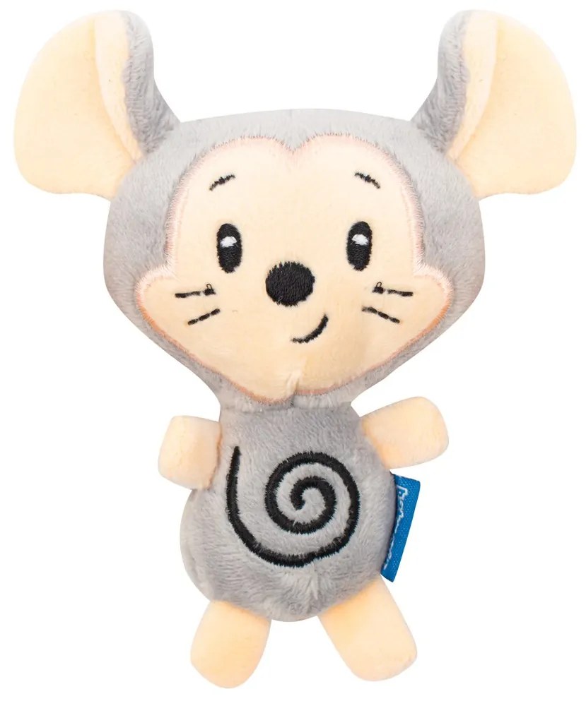 Detská plyšová hrkálka do kočíka Baby Mix myš a sova