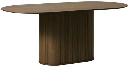 Jedálenský stôl Unique Furniture NOLA 95x180 cm hnedý drevo 48302932