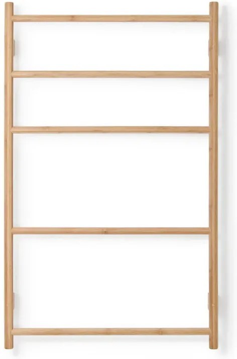 Bambusový nástenný držiak na uteráky Wireworks Towel Rail Wallbar