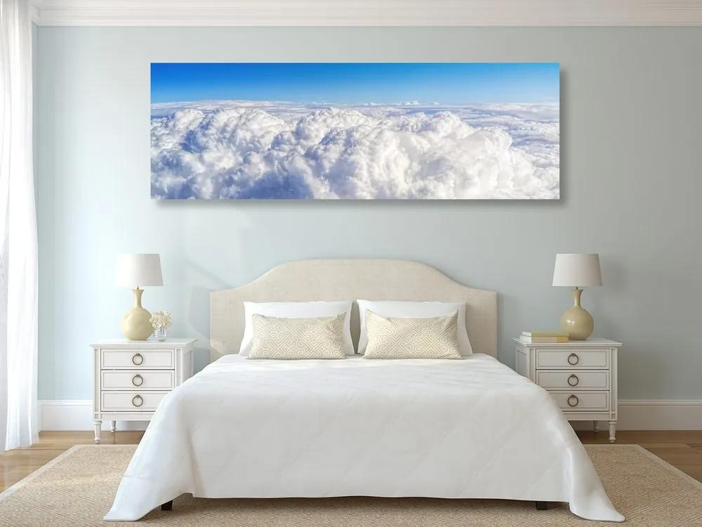 Obraz nad oblakmi Varianta: 120x40