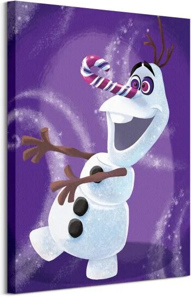 Obraz na plátne Disney Olaf's Frozen Adventure Dizzy 60x80cm WDC100353