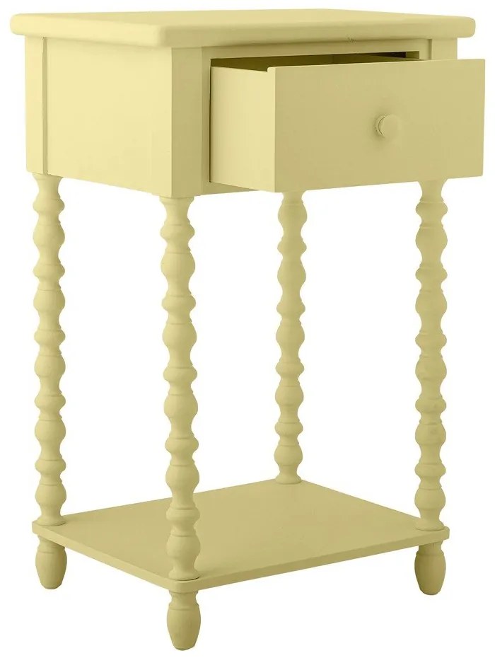 Svetložltý nočný stolík Salino – Bloomingville