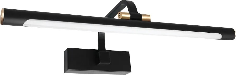Nástenné LED svietidlo Vinci, 1x LED 15w, 4000k, (fi 60cm), b/g