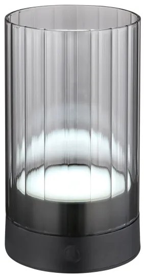 Globo 21012S -LED Von. stolná lampa PIXY LED/2W/3,7V 2700/4000/6500K IP44 šedá