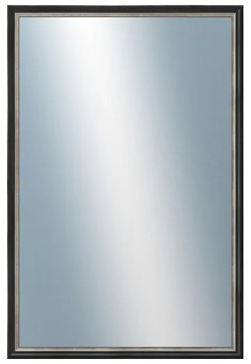 DANTIK - Zrkadlo v rámu, rozmer s rámom 40x60 cm z lišty Anversa piccola čierna (3146)