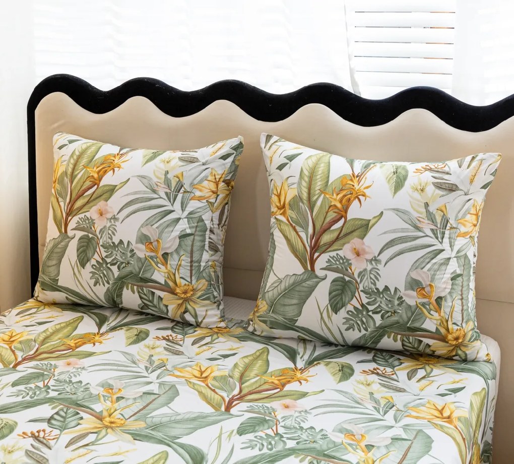 Obliečky z mikrovlákna AMAZON BREEZE, krémové Rozmer obliečky: 70 x 80 cm | 140 x 200 cm