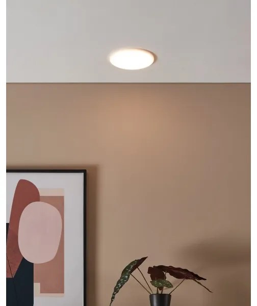 Eglo 900964 -LED Kúpeľňové podhľadové svietidlo RAPITA 11,5W/230V pr.15,5cm IP65