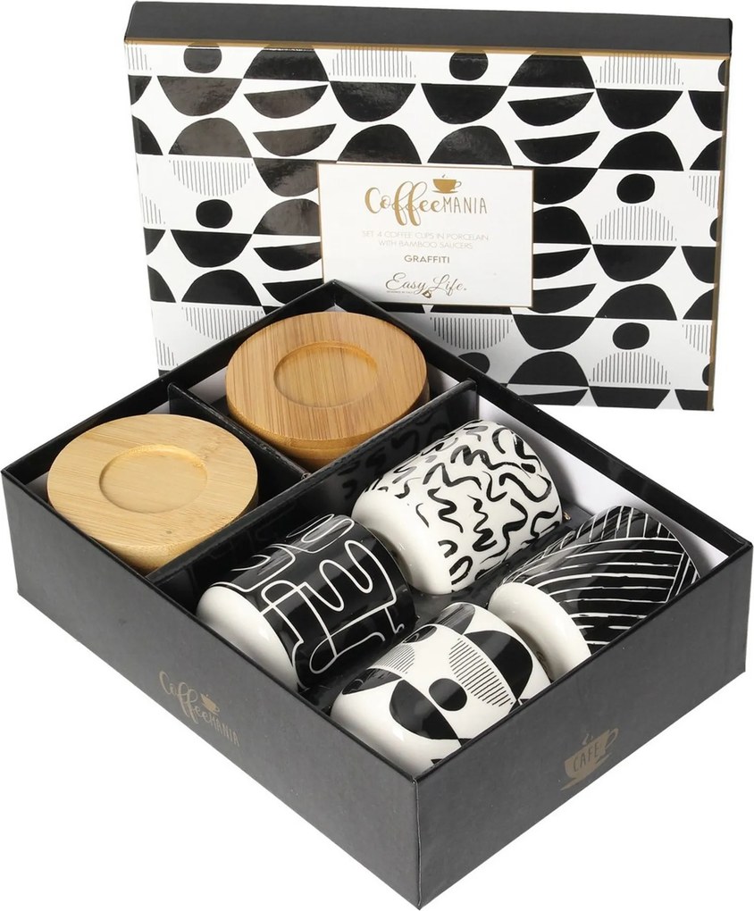 Súprava šálok Contraria 100ml bamboo