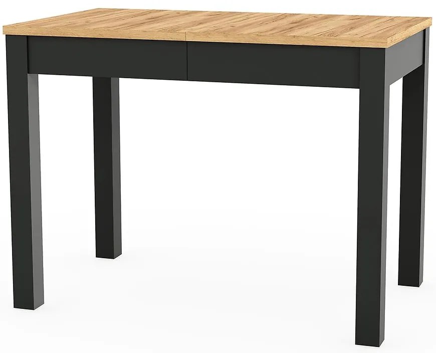 Skladací stôl Orion 03 100/160x60cm dub craft/čierna