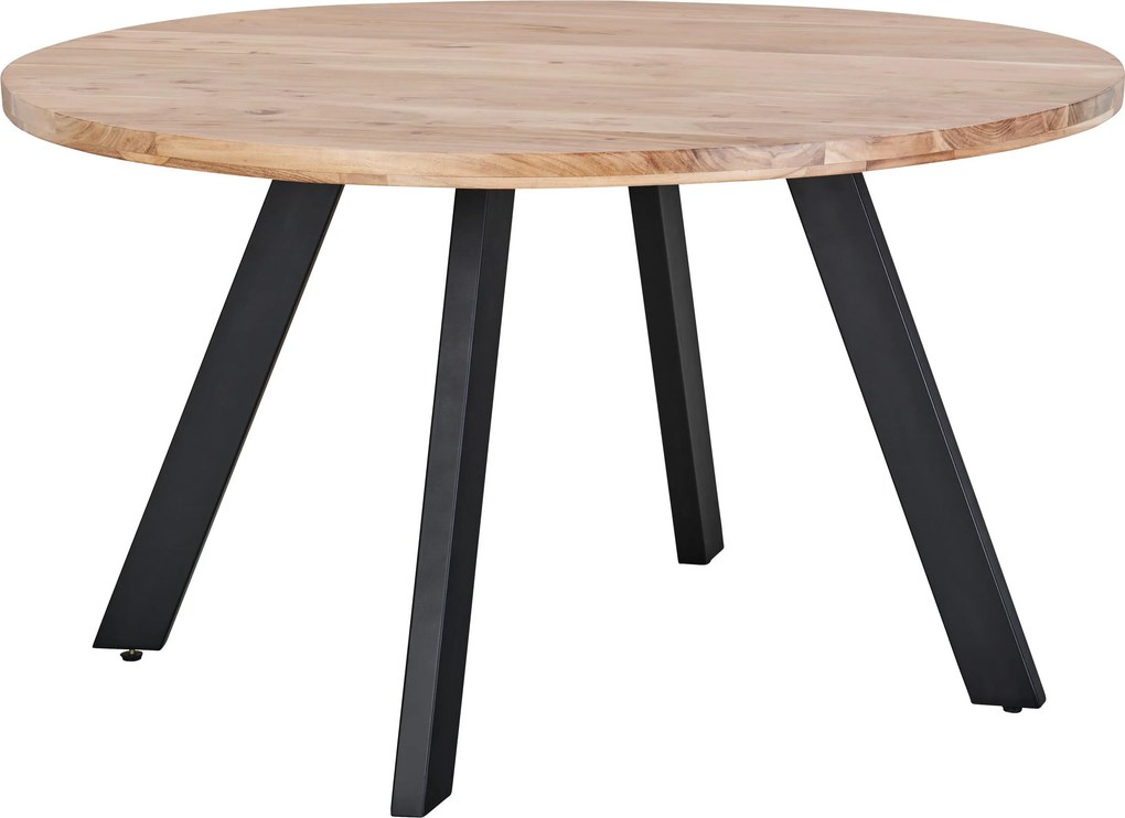 XXXLutz JEDÁLENSKÝ STÔL, akácia, prírodná farba, 130/130/76 cm P & B - Stoly - 002641003301