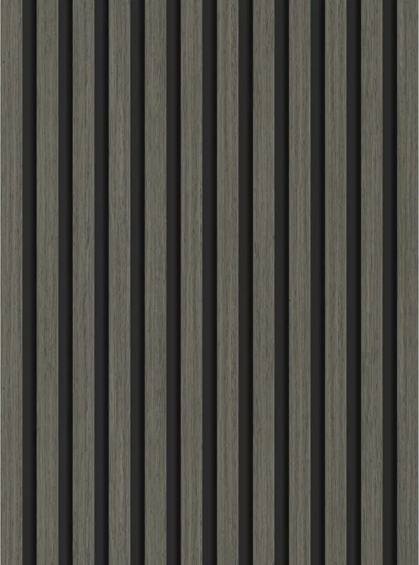 Mexen Lam-B, akustické stenové lamely 275 × 30 cm, HDF doska 4 mm, technická dyha, dub ónyxový, S100-275307-3015-010