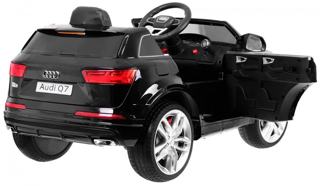 RAMIZ Elektrické autíčko Audi Q7 Quattro S-Line - čierne