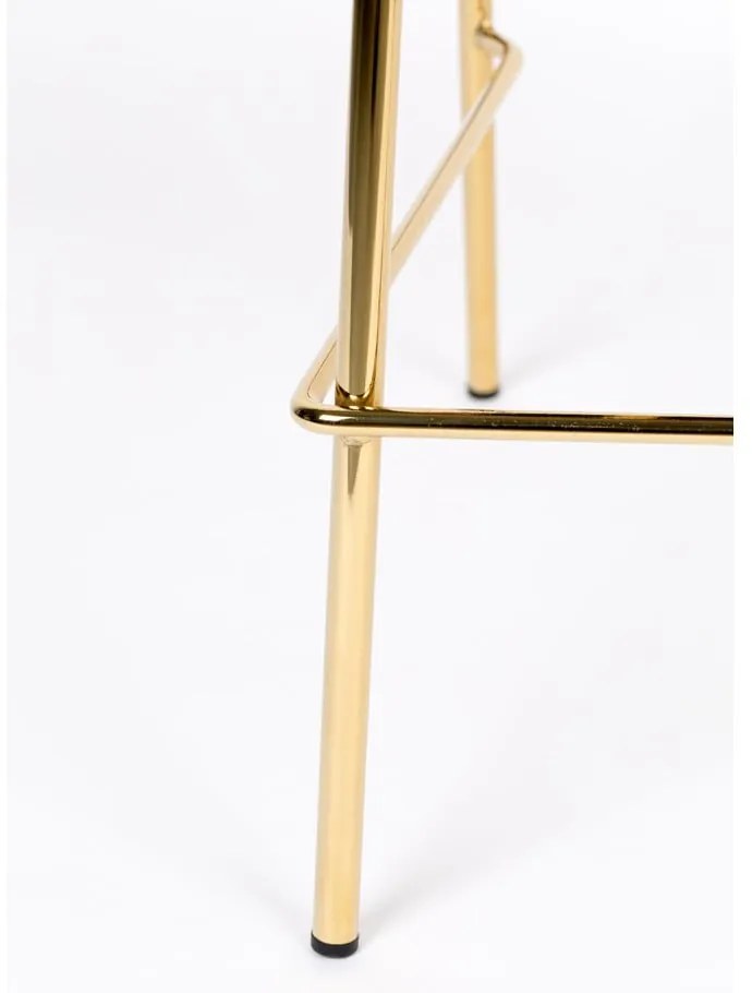 Tmavozelené barové stoličky v súprave 2 ks 89 cm Jolien – White Label