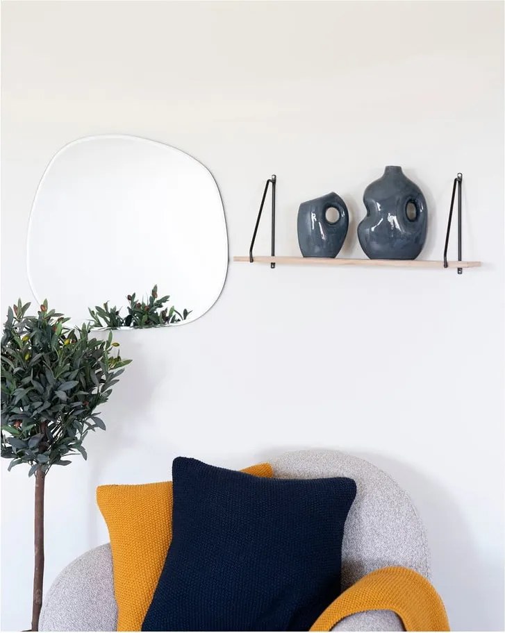 Tmavomodrá keramická váza (výška 18 cm) – House Nordic