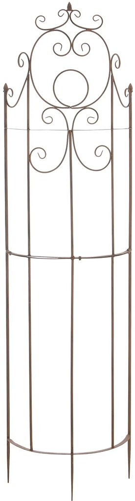 Mriežka na ruže GS22699 - 200 x 52,5 x 23 cm - Hnedá antik