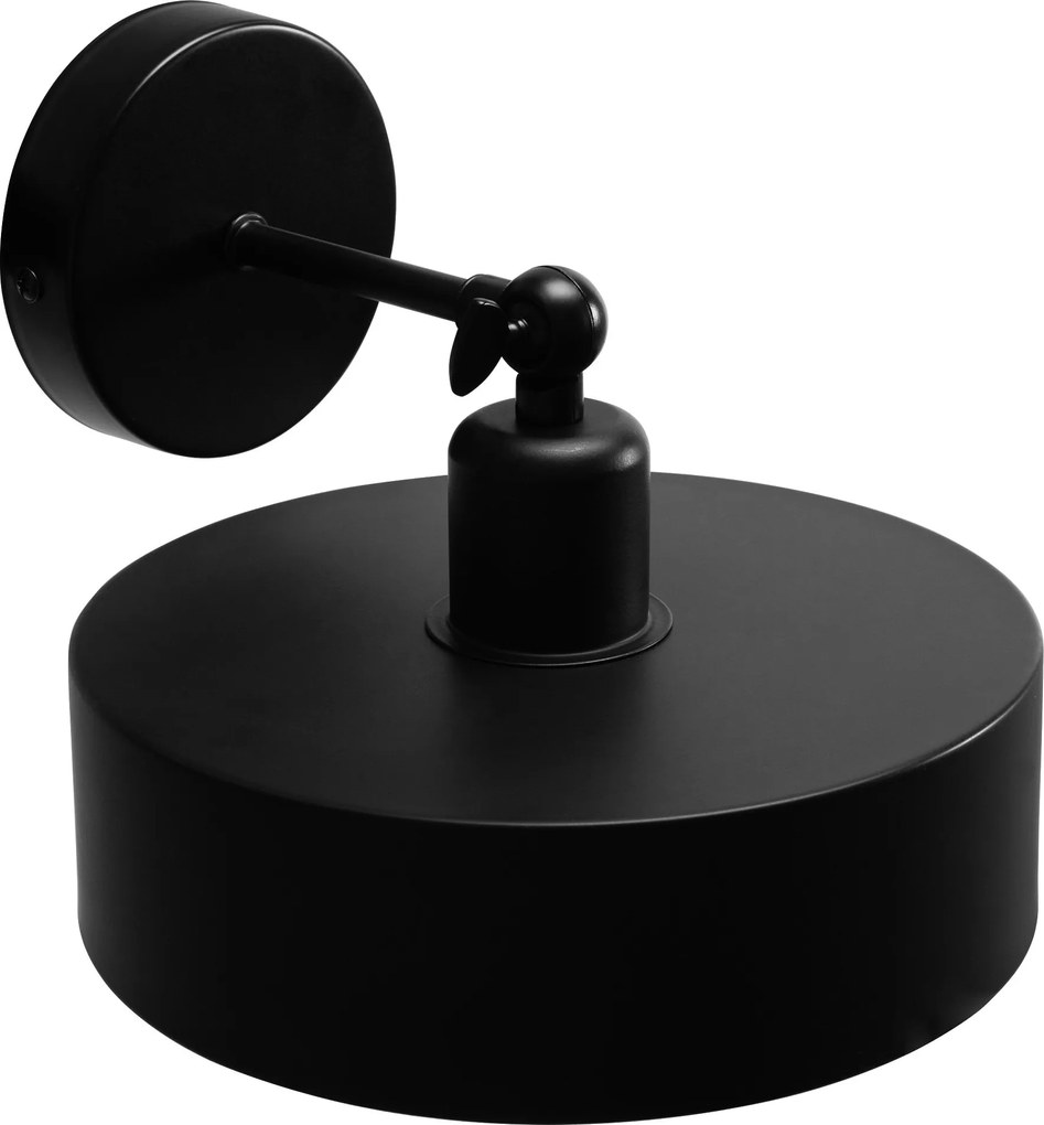 Toolight Toolight, nástenné svietidlo 1xE27 APP1332-1W, čierna-zlatá, OSW-00948