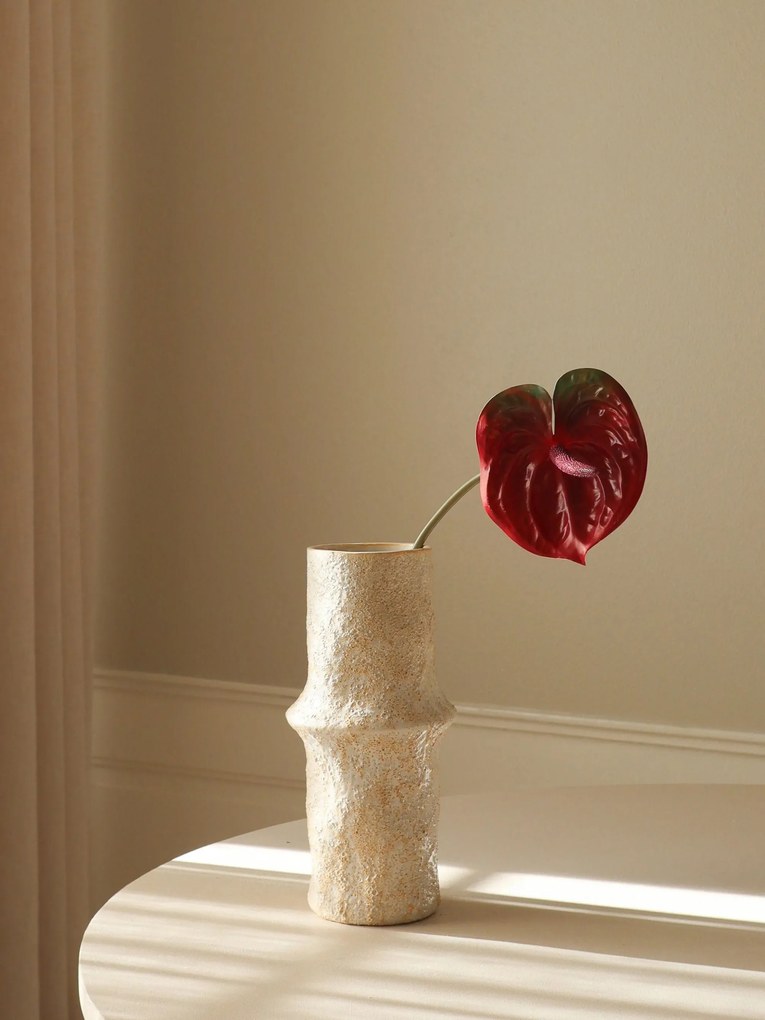 Rastlinná dekorácia Dark Red Anthurium