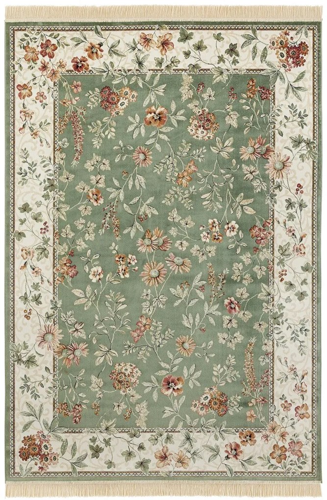 Nouristan - Hanse Home koberce Kusový koberec Naveh 104374 Green - 195x300 cm