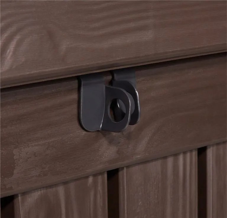 Hnedý záhradný box Rockwood 570 L