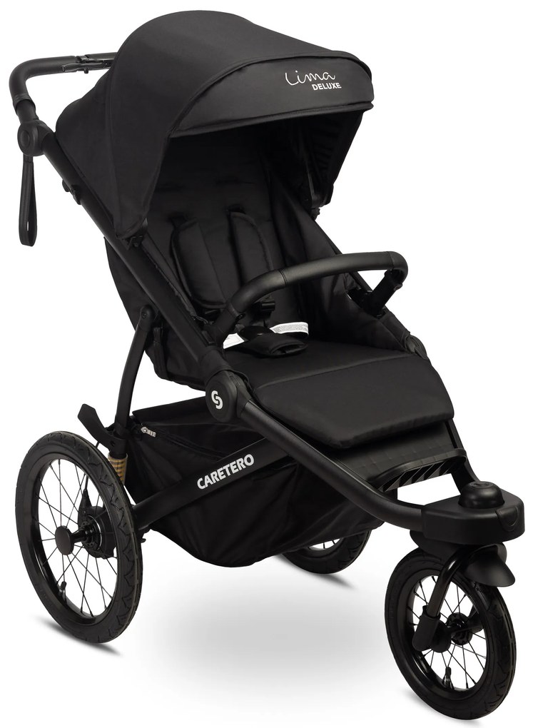 Športový Kočík Caretero Lima Deluxe Black