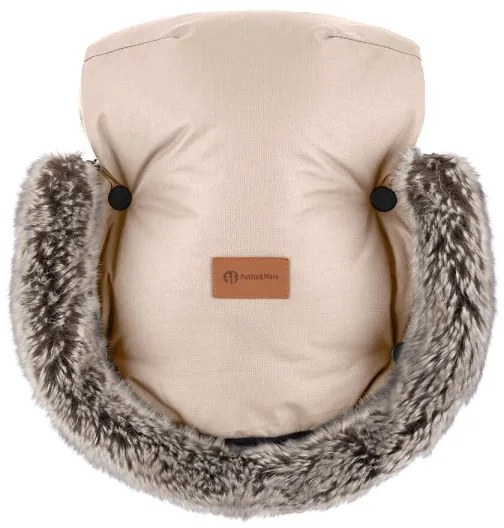 PETITE&MARS - SADA Detský fusak 4v1 ARCTIC + rukávniky na kočík Rose Petal