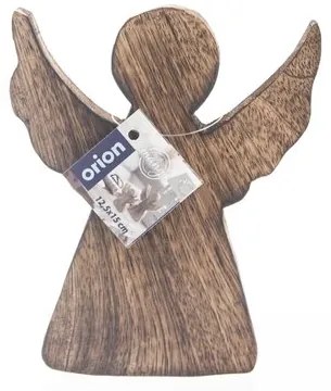 Orion Drevená vianočná dekorácia ANJEL, stredný