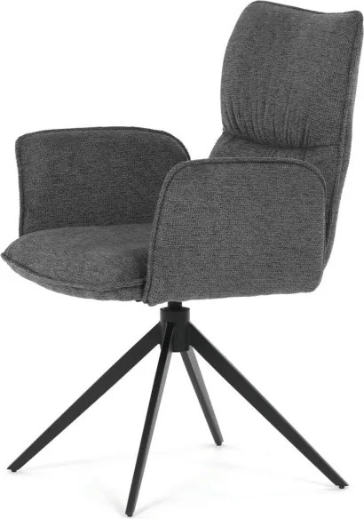 Jedálenská stolička sivá DCH-D1328 GREY2