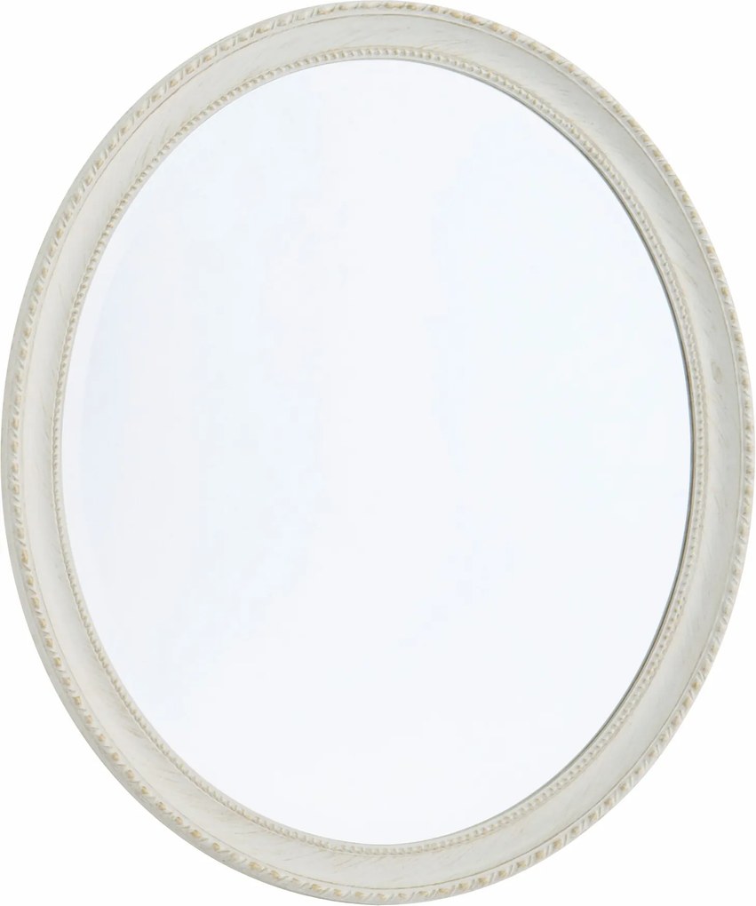 Bighome - Zrkadlo CLARRA 70x60 cm - biela