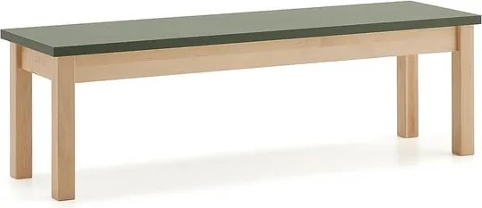 Lavica ZET, 1200x360 mm, tmavozelená