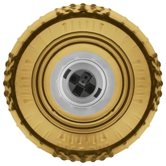 Ledvance - Luster na lanku JAR 1xE27/40W/230V oranžová