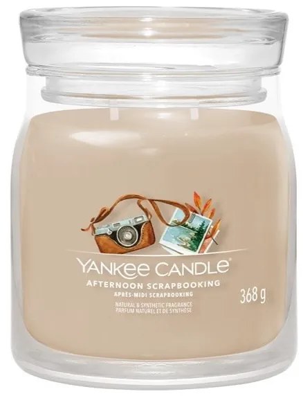 Yankee Candle Sviečka Yankee Candle 368 g – Afternoon scrapbooking