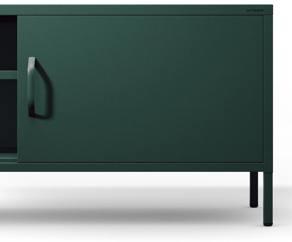 RTV skrinka XL ROSARIA 1700 x 400 x 500, fľaškovozelená