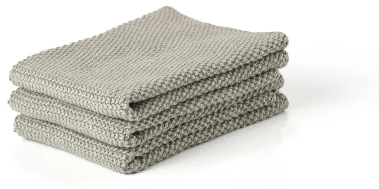 Bavlnené utierky v súprave 3 ks 27x27 cm – Zone