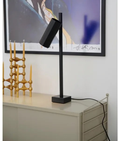 Nordlux - Stolná lampa ALANIS 1xGU10/15W/230V čierna