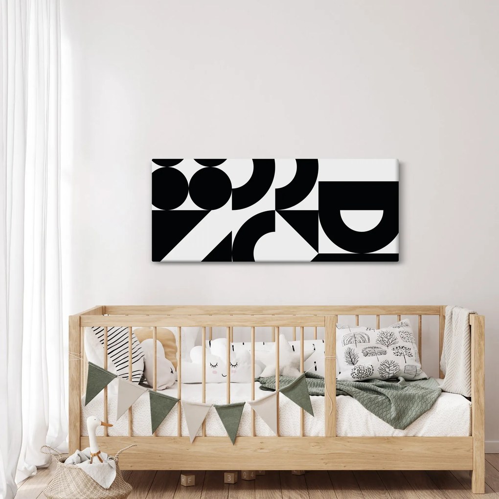 Obraz - Geometrická abstrakcia N⁰2 (120x50 cm)