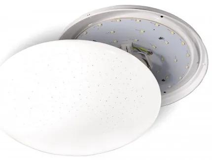 FULGUR ANETA STAR nástenné/stropné LED svietidlo, 20 W, denná biela, 33 cm, okrúhle, trblietavý efekt
