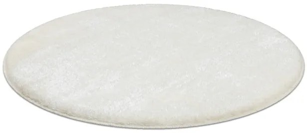 Kúpeľňový koberček SANTA biely kruh