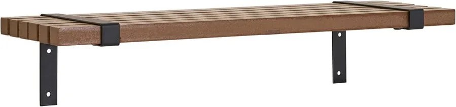 Polica v dekore jaseňa v prírodnej farbe 50 cm Luxor – House Nordic