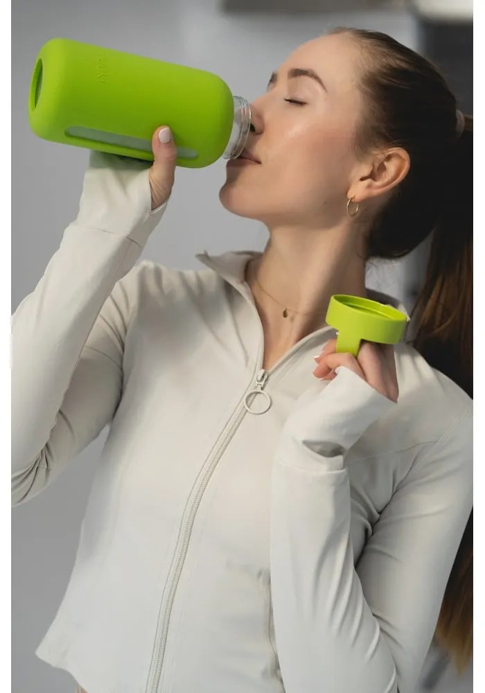 Zelená cestovná fľaša 720 ml Electric Lime – Muuki
