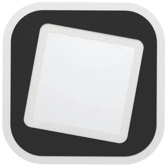 Eglo 901239 - LED Nástenné svietidlo MACCHIONI LED/12W/230V 4000K čierna