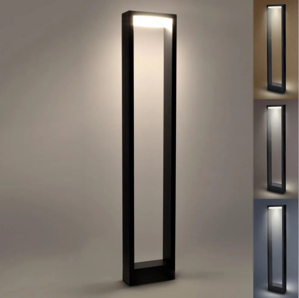 Brilagi - LED Vonkajšia lampa RAGUSA LED/7W/230V 3000/4000/6000K IP54 80 cm