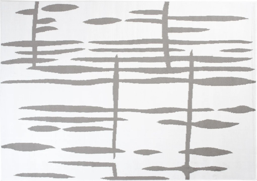 TA Koberec T967A BIELY LACNÝ PP CRM Rozmer: 250x350 cm