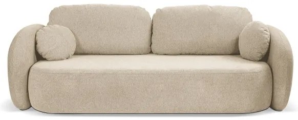 Rozkladacia trojmiestna pohovka OLBIA béžová